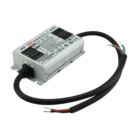 XLG-50-A 50Watt AC100-305V Input Voltage Mean Well High-Efficacy Waterproof UL-Listed LED Display Lighting Power Supply XLG-50-A 50Watt AC100-305V Input Voltage Mean Well High-Efficacy Waterproof UL-Listed LED Display Lighting Power Supply